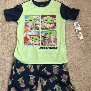 Star Wars Baby Yoda boys Pajamas 10-12